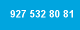 927 532 80 81 927 532 80 81